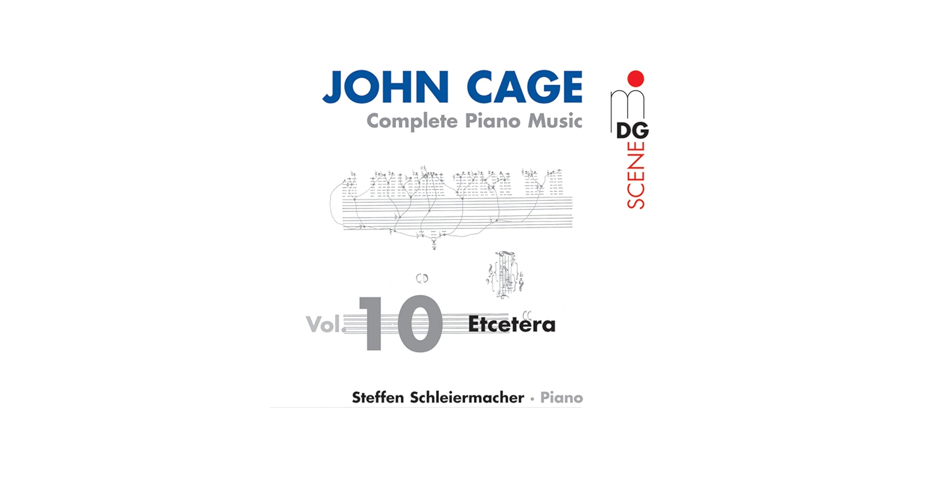 John Cage／Complete Piano Music（18CD） New England Conservatory Orchestra, Steffen Schleiermacher