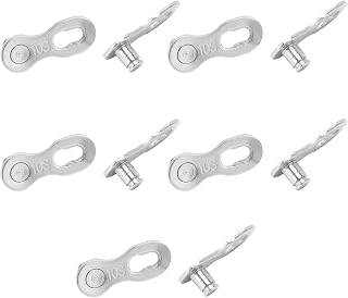 Quick Release Bicycle Missing Link 5 Pairs for Multiple Needs Suitable for All Cyclists Steel (10 Speed)