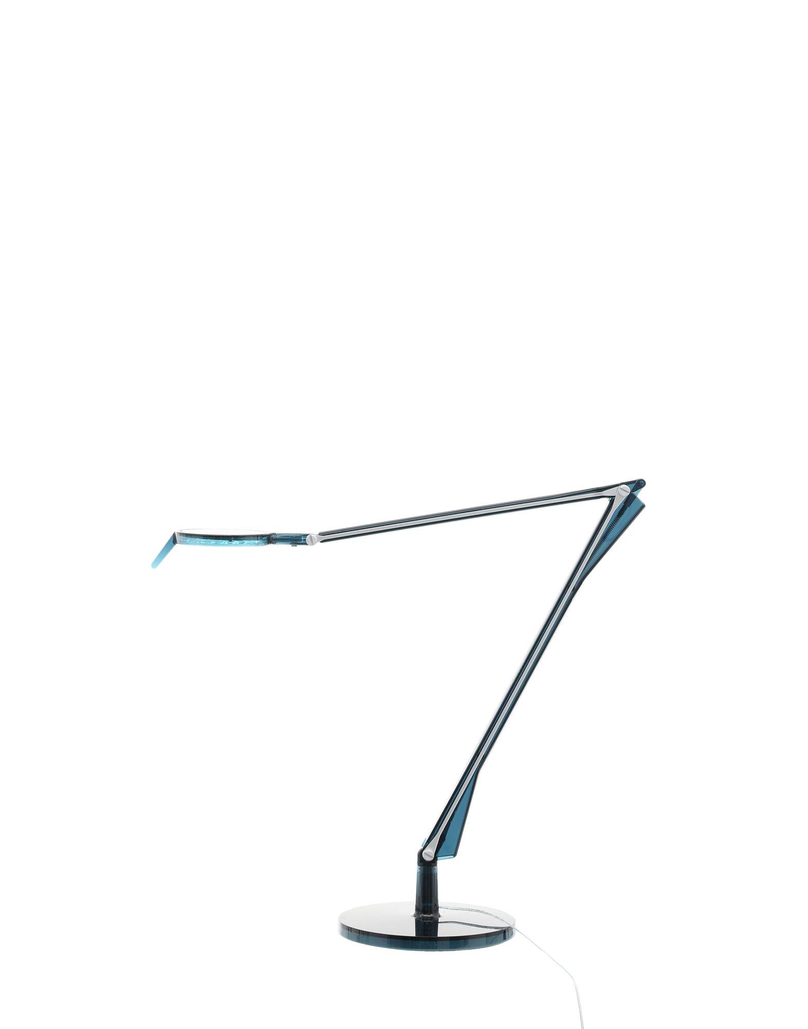 Kartell Aledin Tec, Lampe de Table, avec Variateur de Lumière, Bleu