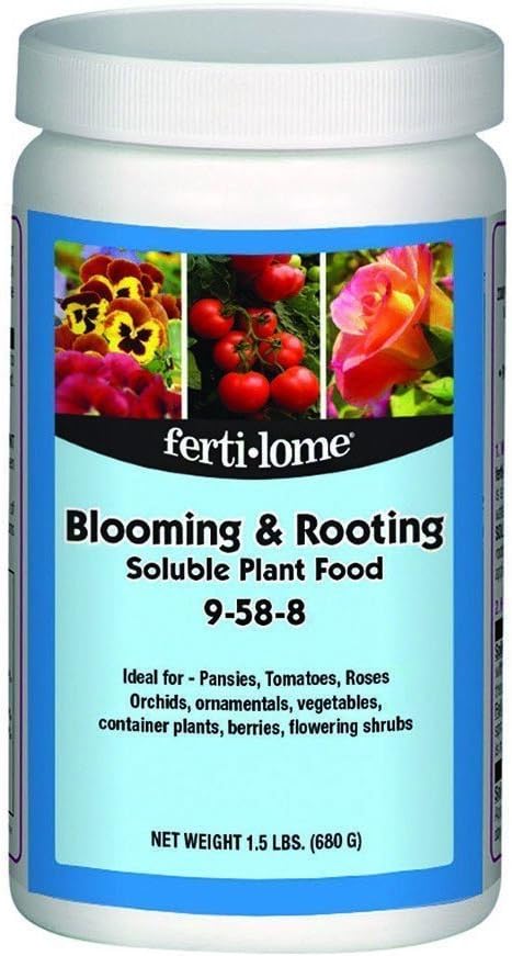 Fertilome (11772) Blooming & Rooting Soluble Plant Food 9-58-8 (1.5 lbs)