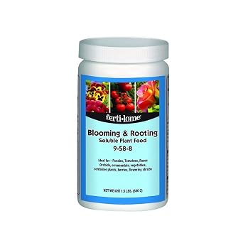 Fertilome 11772 Blooming & Rooting Soluble Plant Food 9-58-8 1.5 lbs