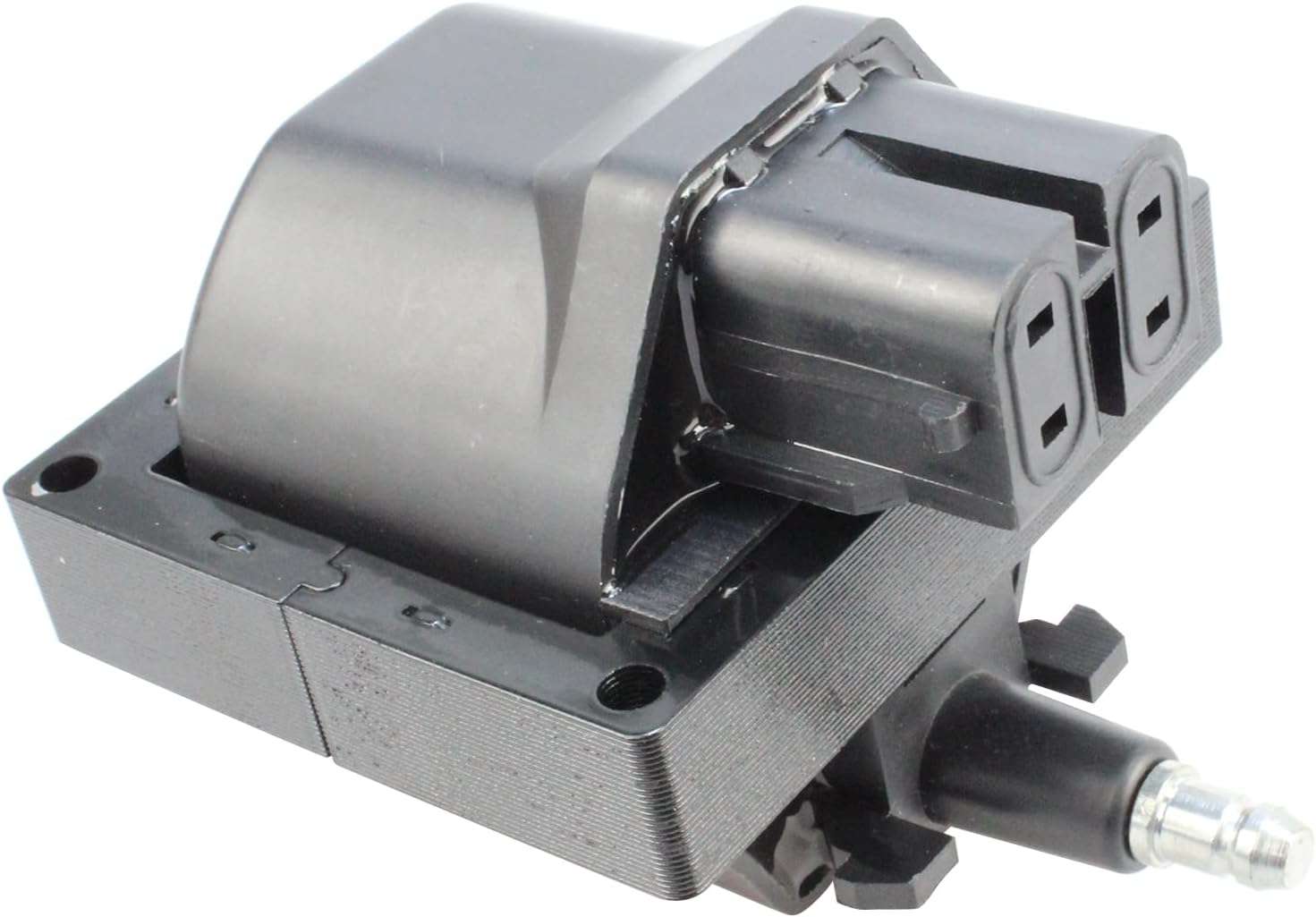 Ignition Coil with Bracket for Mercruiser OMC Penta 3.0 4.3 5.0 5.7 7.4 8.1, 898253T27 817378T 3854002 3854002-7 7243200