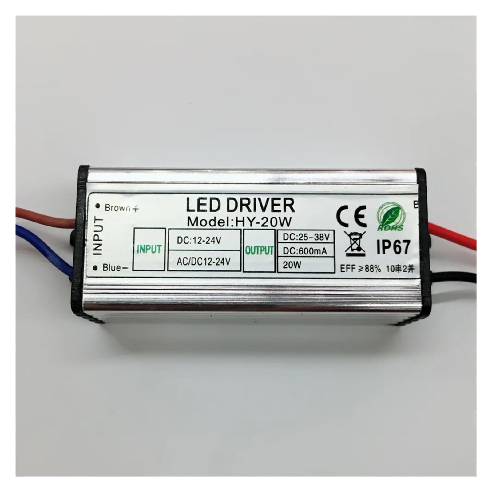 Transformateur d'éclairage LED robuste et étanche IP66 pour installations 12V 24V - 8