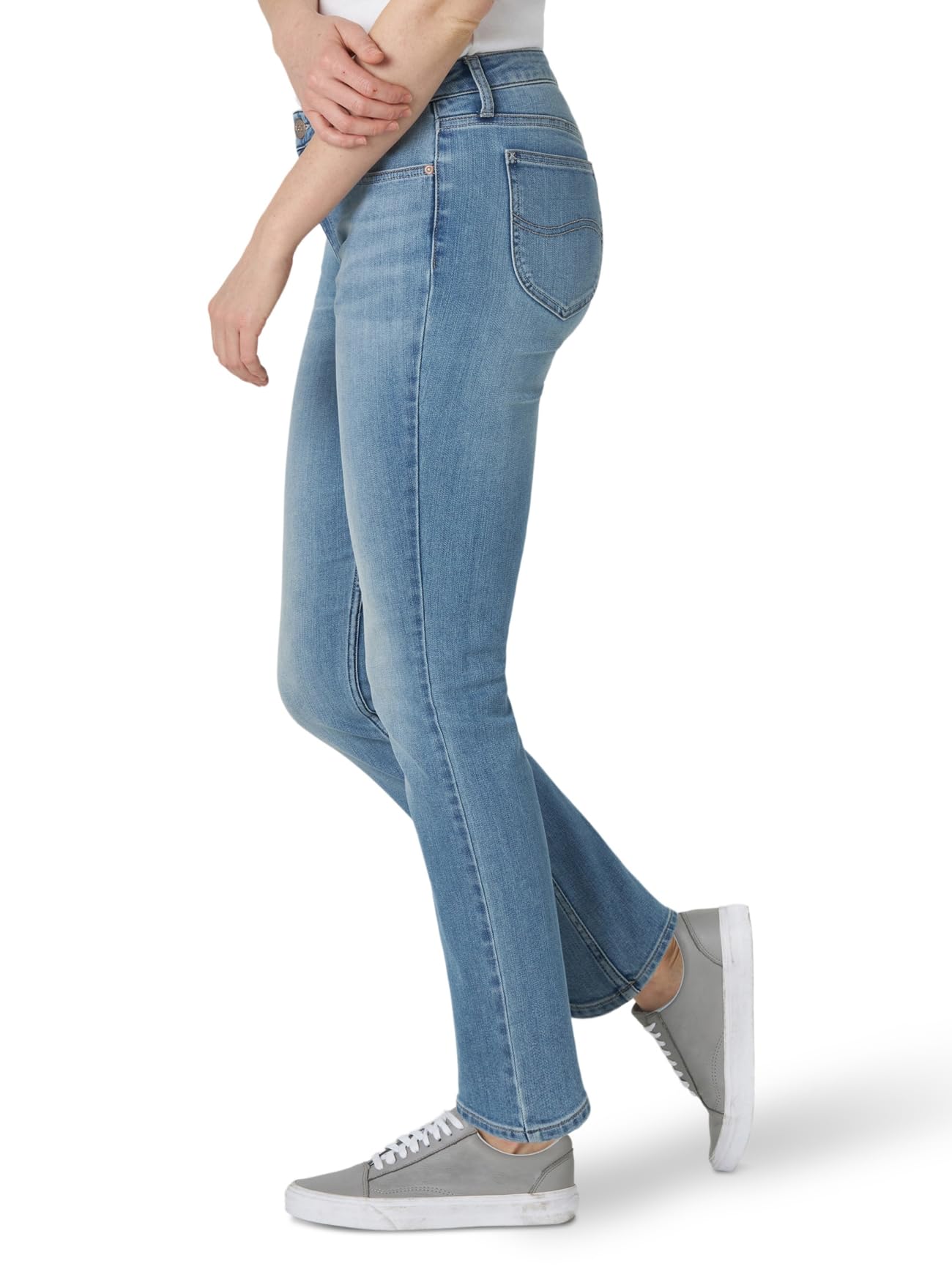 Lee Womens Legendary Mid Rise Straight Leg Jean