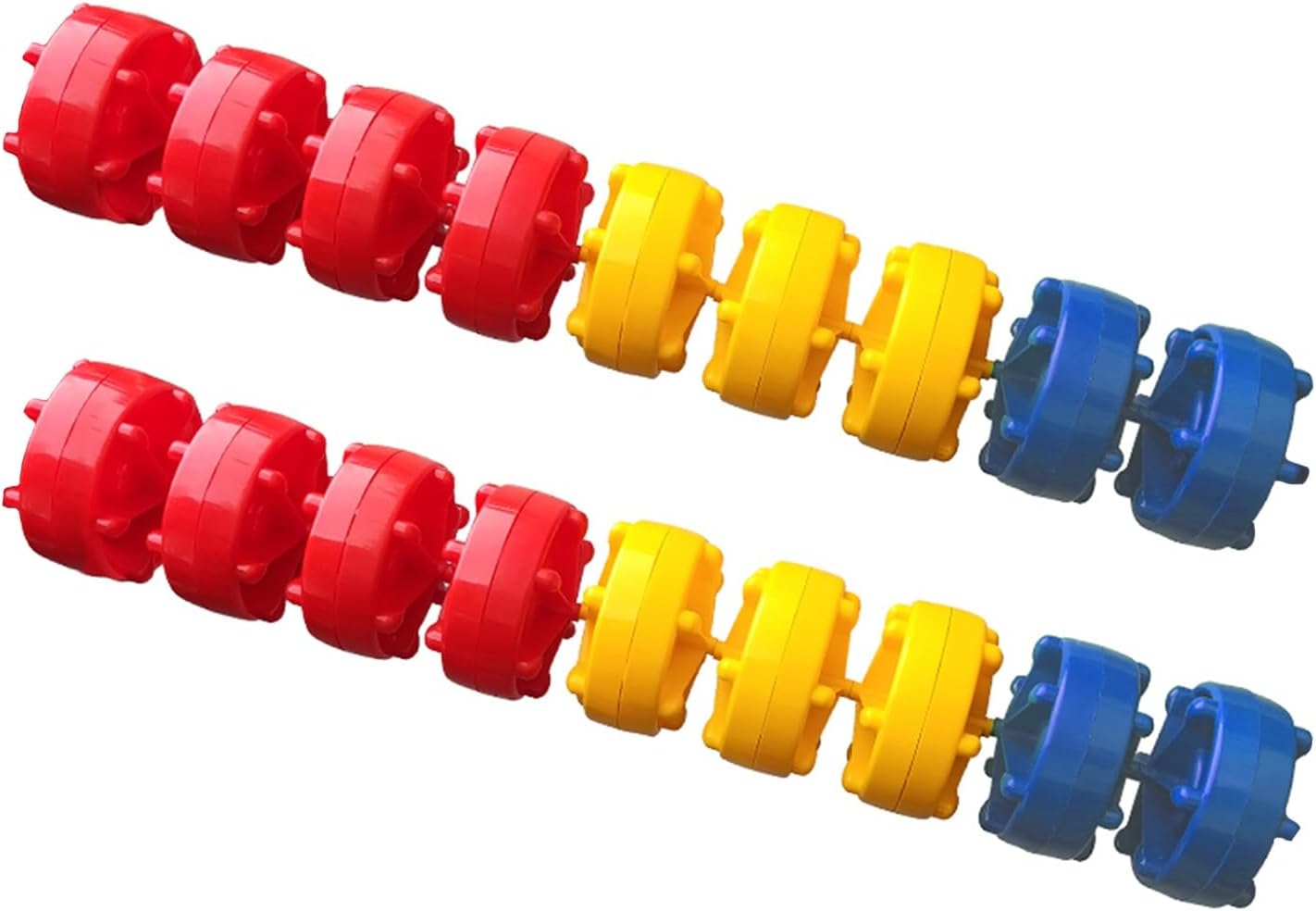 フローティングプール安全仕切りスイムレーンライン、プールロープフロートでプールを分割、調節可能なプール波よけ安全ロープ、視認性が高く