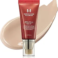 BB Cream M Perfect Cover Missha Natural Beige - 23