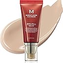 MISSHA M Perfect Cover BB Cream No.23 Natural Beige -Light/Medium with Cool/Neutral Undertone SPF 42 PA +++ 1.69 Fl Oz - Tinted Moisturizer for face with SPF