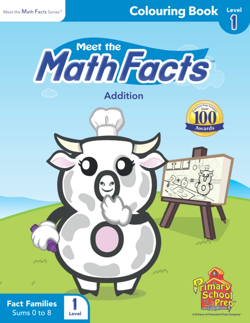 Meet the Math Facts - Addition Level 1 Colouring Book