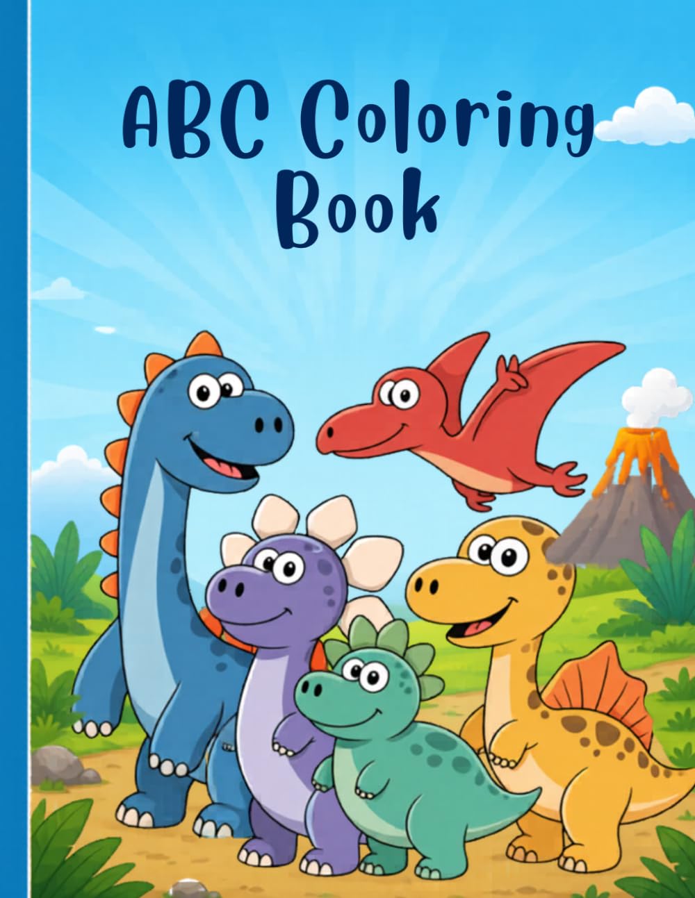 My First ABC Coloring Book: Fun Alphabet Animals Coloring Pages for Kids Ages 3–8