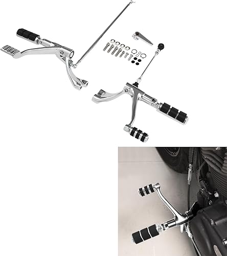 Miniatura 8 de XMT-MOTO clavijas de control delantero varillajes para Harley Sportster 1200 883 XL hierro 2004-2013