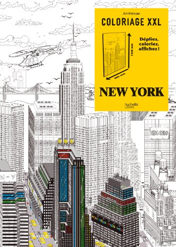Télécharger Coloriage XXL New York Livre PDF Gratuit
