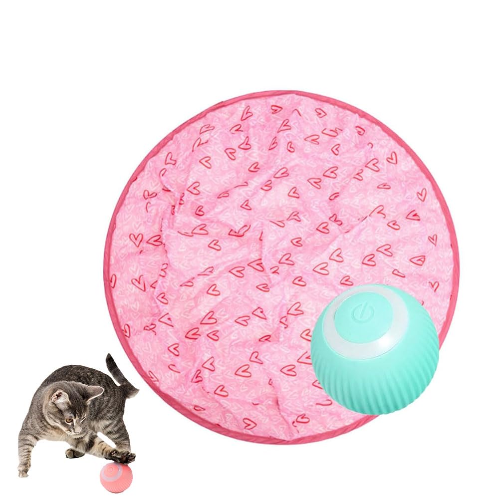 Gertar Cat Toy,Guitar Cat Toy, Interactive Hunting Cat Toy, 2 In 1 Simulated Interactive Hunting Cat Toy, Cat Hunting Toys for Indoor Cats (B)