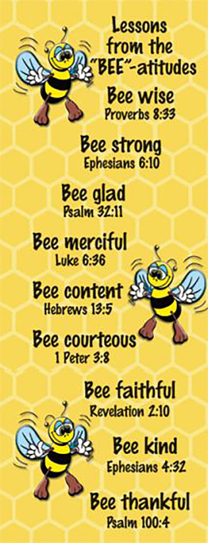 BKMK-LESSONS FROM THE BEE-25PK marque-page premium aux finitions soignées