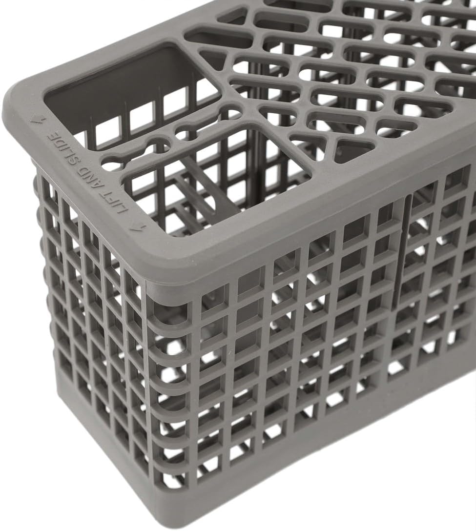 US-Based Supplier - WPW10473836 Genuine OEM Dishwasher Silverware Basket - Replaces W10195722 W10195723 W10473836 W10195494 W11740269 WPW10195494 W11767095 - Compatible with Whirlpool