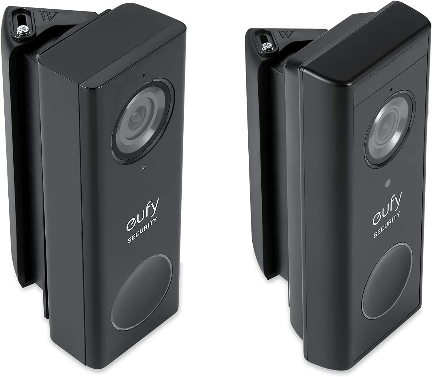 Wasserstein 30° to 55° Horizontal Wedge Wall Mount Compatible with Eufy Security Video Doorbell Wired Version & Eufy Security Video Doorbell Battery Version