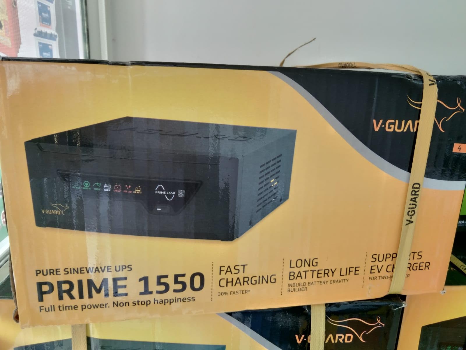 VGuard Prime 1550, 1300 VA, 910 Watt, 12V sine Wave Inverter, 3 Years Warranty-image-4