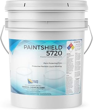 Paintshield 5720 Peelable Liquid Paint Protection Film for, 5 Gallon