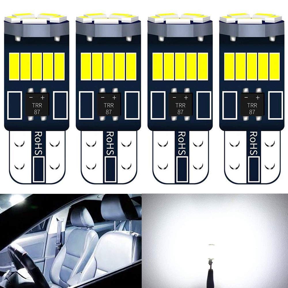 T10 LED ホワイト 爆光 4個 ポジションランプ T10 led キャンセ…