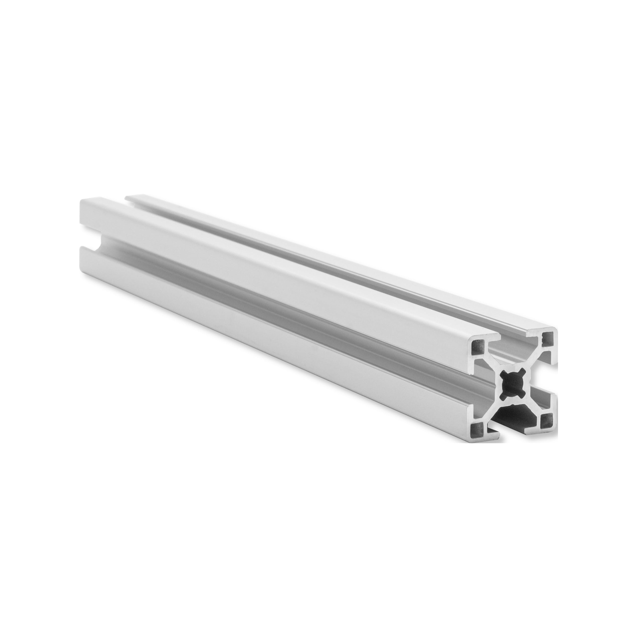 Aluprofil 30x30 mm | Nut 8 | Länge 10–250 cm wählbar | Eloxiertes und Wetterfestes Alu Profil | Konstruktionsprofil Bosch Item Kompatibel | Systemprofil für Industrie, 3D-Drucker, DIY