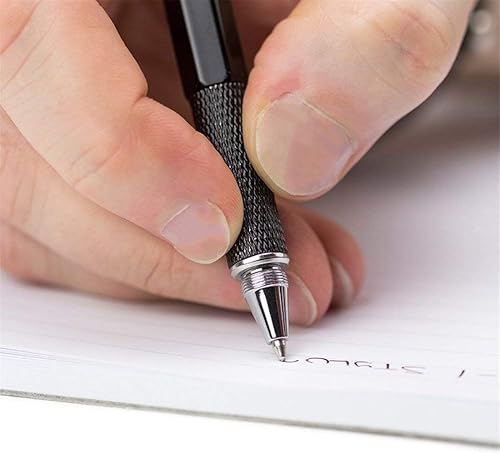 Miniatura 5 de Bolígrafo multifunción, herramienta 6 en 1 con bolígrafo, lápiz óptico de pantalla táctil, regla, nivel de espíritu, destornillador Phillips,