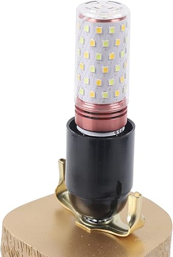 Miniatura 8 de Lámpara de mesa LED moderna de conejo de 20 pulgadas, luz dorada de mesita de noche, bonita forma de conejo, luz de noche LED con bombilla E27,