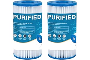 PURIFIED HYINT-A/C Pool Filter Cartridge Replaces Type A/C 29000E/59900E For Above Groud...
