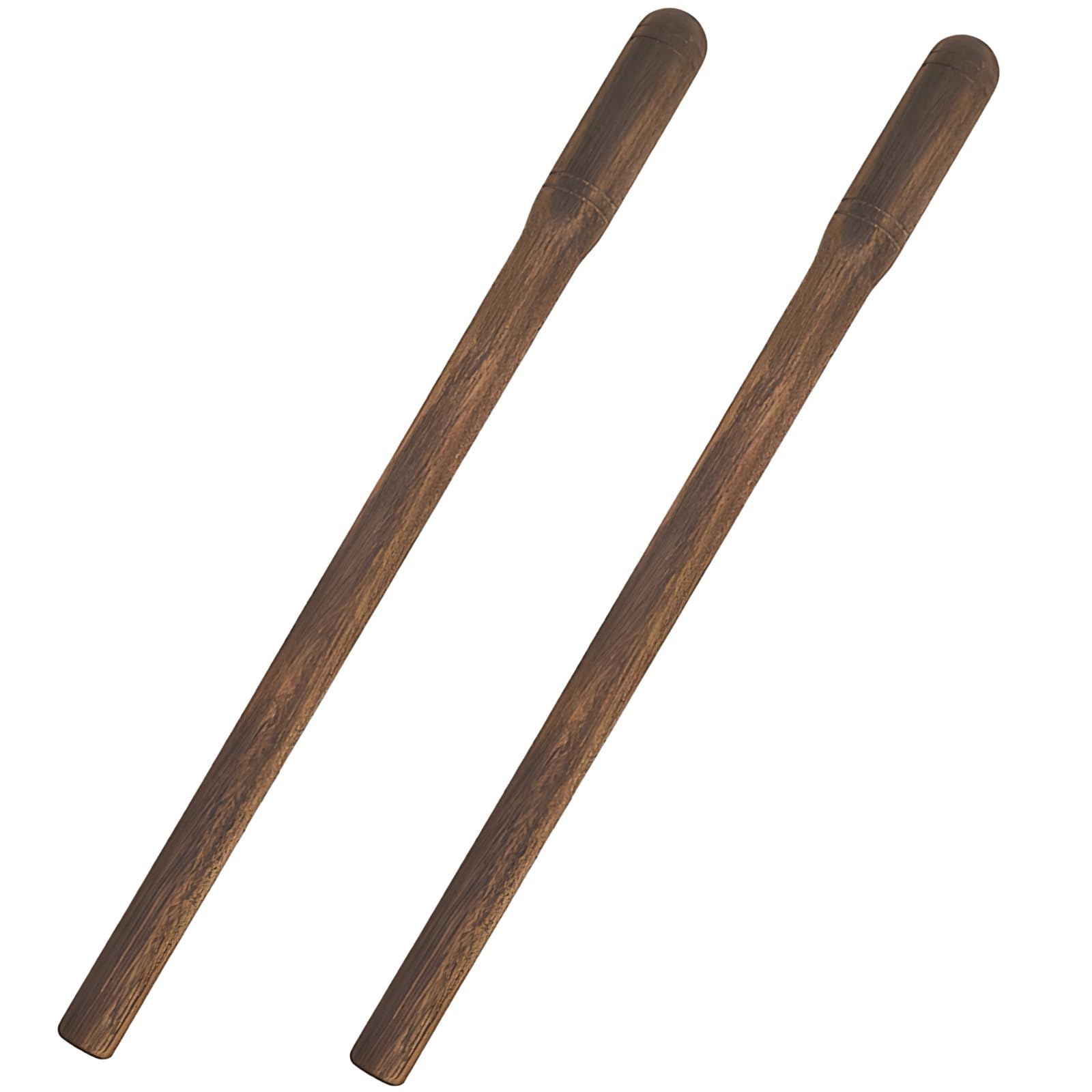 Acacia Wood Sourdough Bread Stir Stick Set of 2, Ergonomically Designed Spurtles for Smooth Stirring