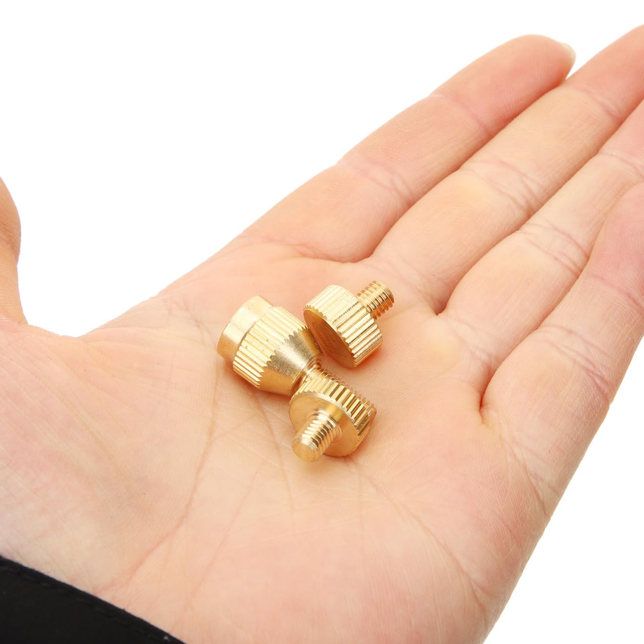 TOYANDONA 4 Set sassofono strumenti musicali micro viti vite del ricevitore del manico del sax sostituzione della vite del sax di ricambio per il collo del miniatura strumento abcd