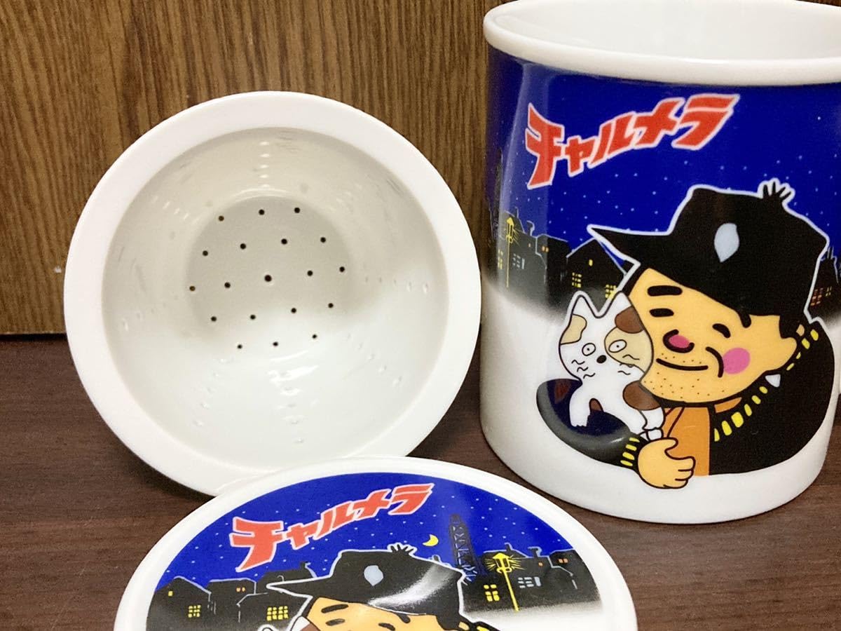 チャルメラ　おじさんの1オシグッズ (どんぶり・レンゲ・マグカップ) Amazon | 明星 チャルメラ 蓋付き マグカップ 茶こし マグ コップ