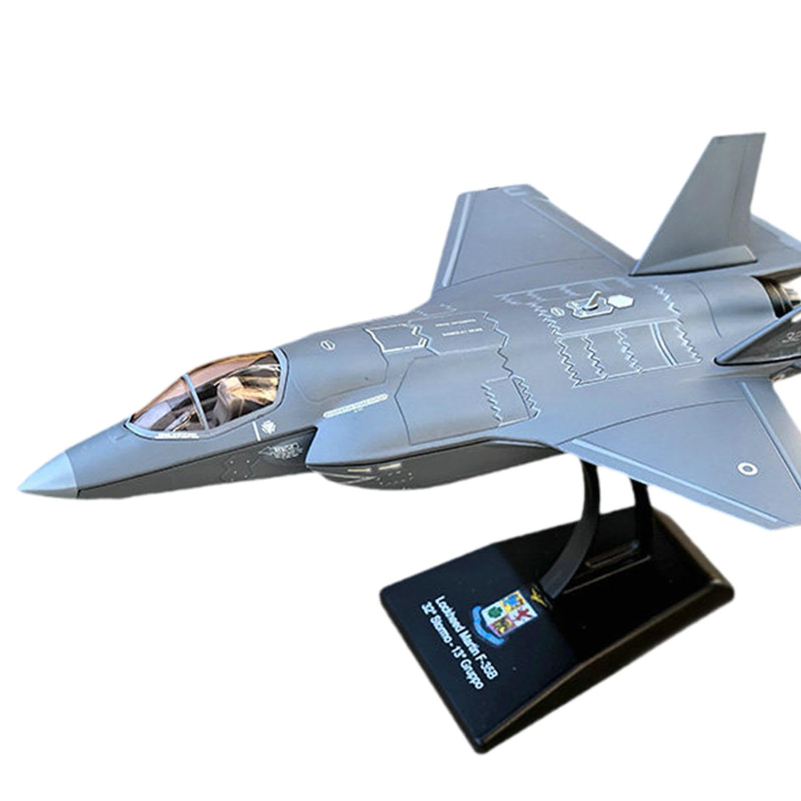 MagiDeal 1/100 Avion Miniature en Métal Moulé sous Pression, Fighter Modèle, Modèle de Table Décoratif, Commémoratif d'aviation, pour Café, Salon, Meuble TV, Maison, Style A