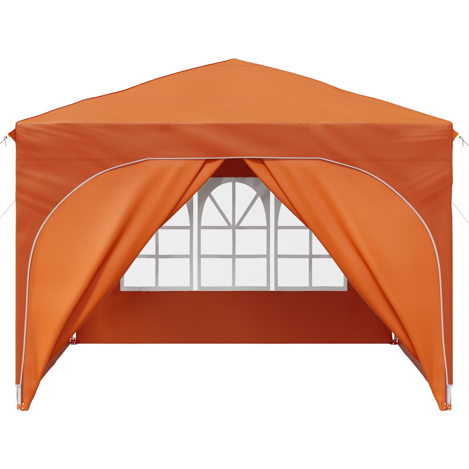 Zasłona Pop-up 290 x 290 x 245 cm, pomarańczowa