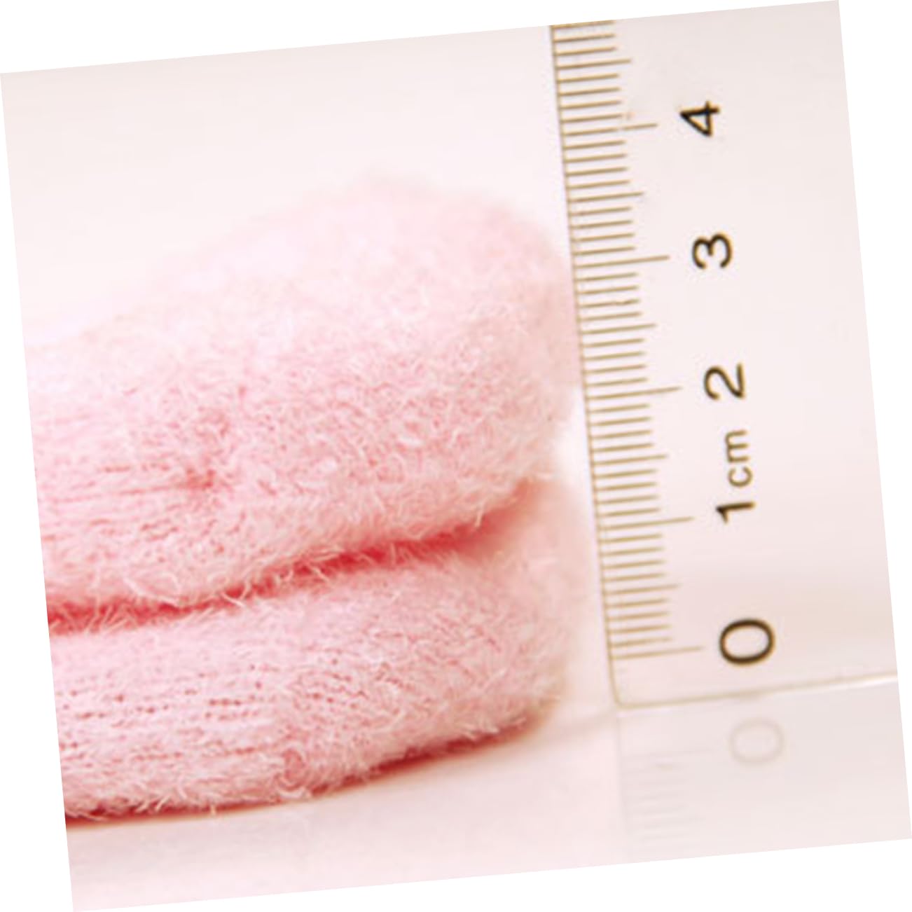 minkissy Yarn Moisturizing Socks Spa Gel Socks for Foot Care Unique Design Pink