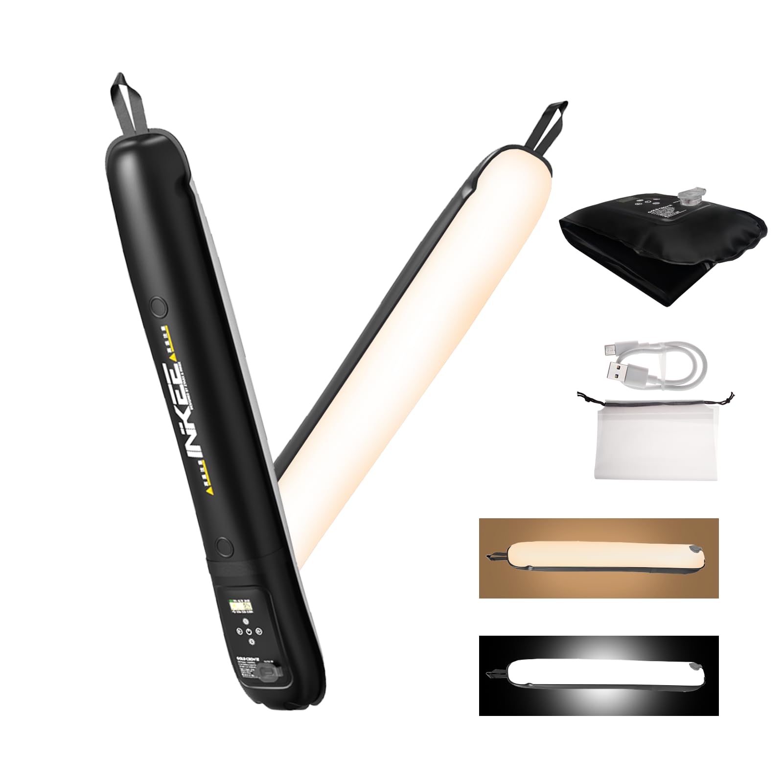 Amazon.co.jp: GC12 LED撮影用ビデオライト チューブライト防水