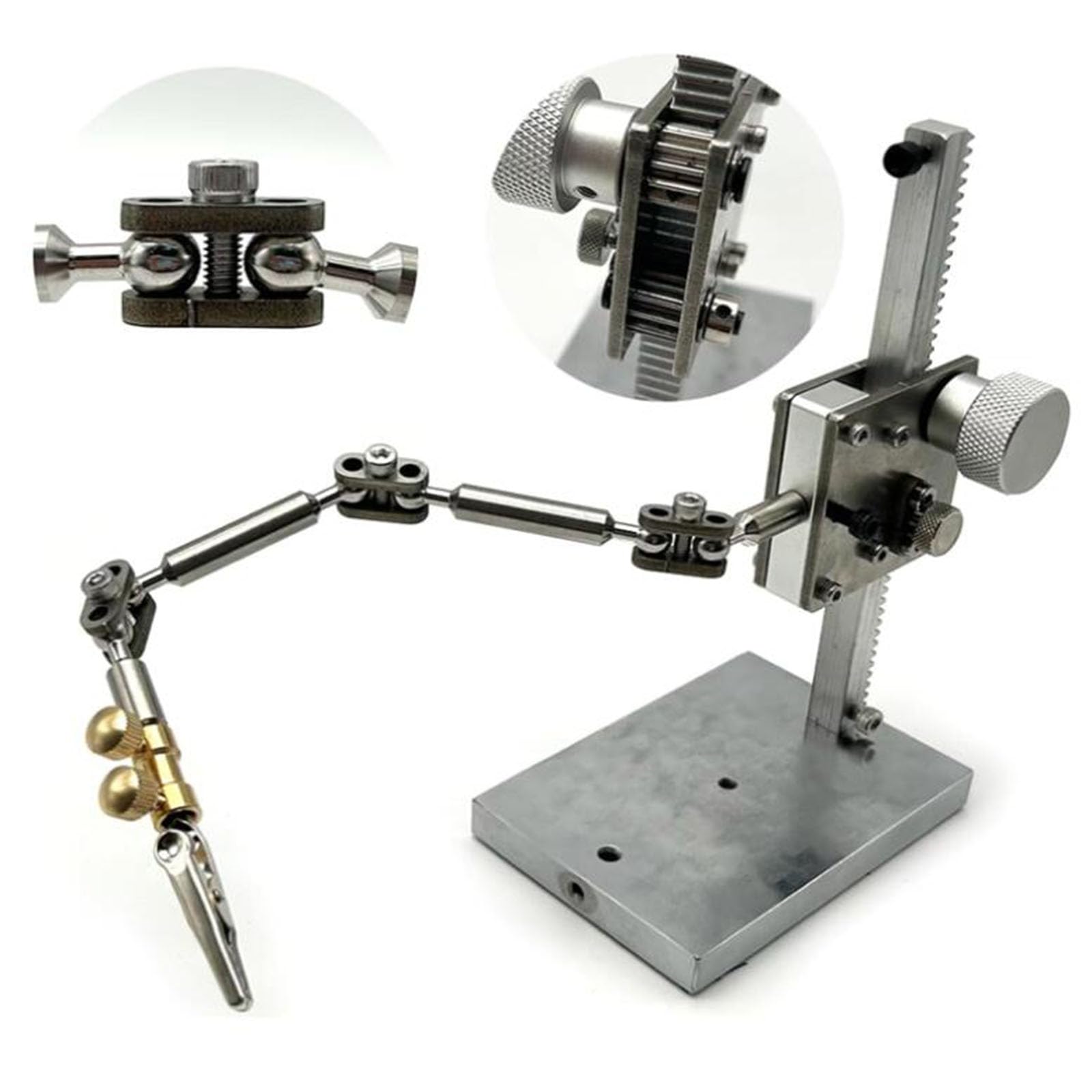 DIY Stop Motion Armature Kits Armature Rigging System Stop Motion Animation Edelstahl Rig Arm für Figuren, Tonfiguren, Modelle,A8