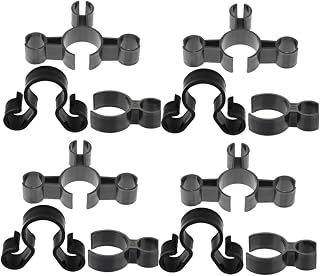 18pcs Candle Holders Bottle Safety Clips Triple Single Holder for Parties Weddings and Celebrations Lightweight Portable Design for Bottles and Candles