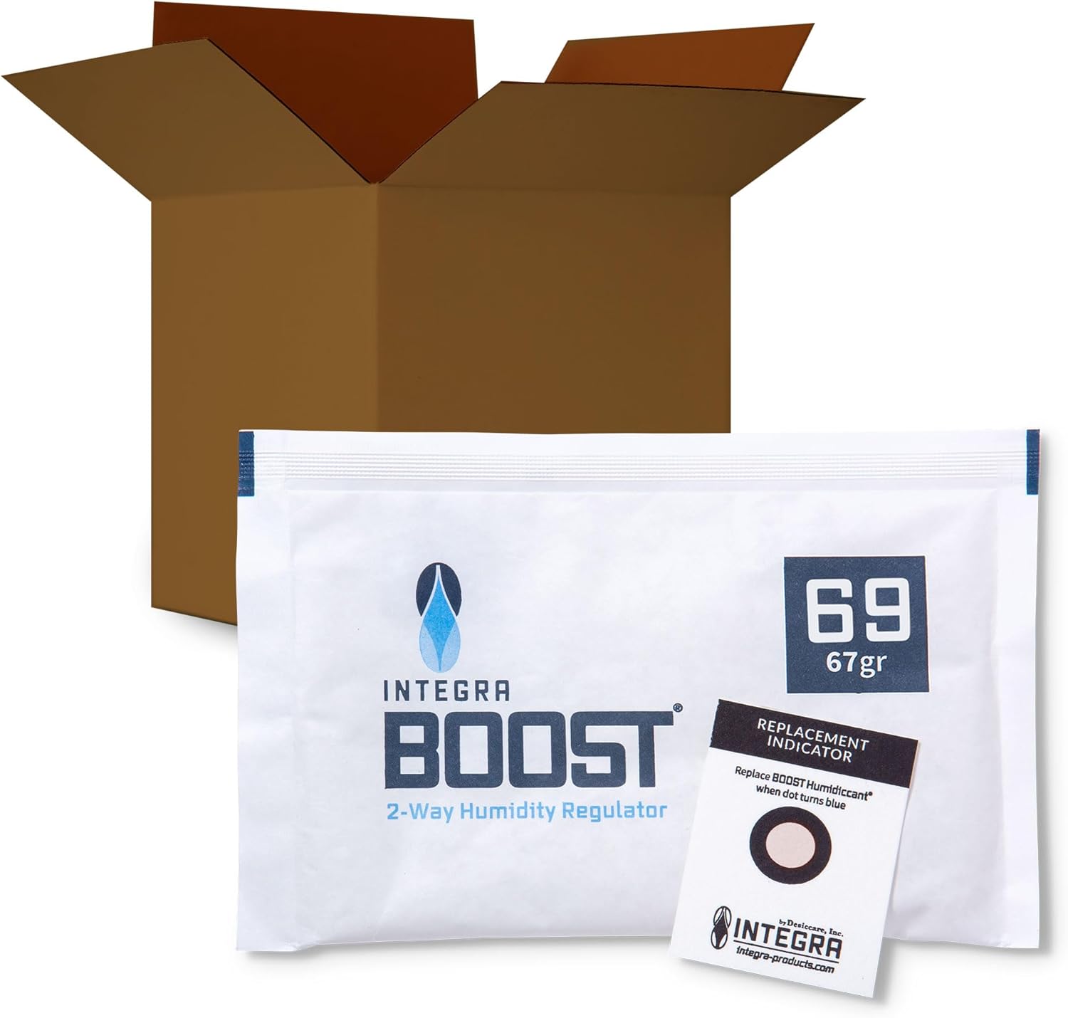 2-Way Humidity Control Packet, 69 Percent RH, 67 Gram Size (Pack of 12 in Retail Display)