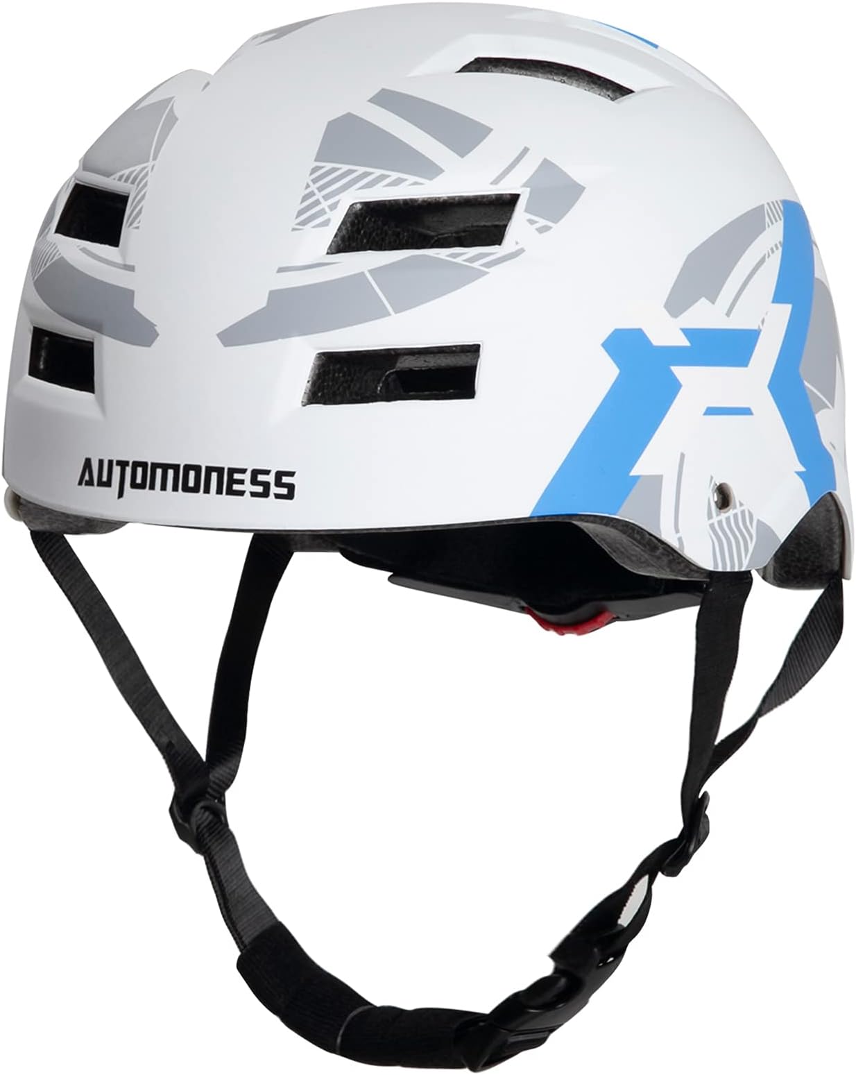Automoness Skateboard Bike Helmet, Impact Resistance & Ventilation for Scooter Skateboarding Bike Cycling Inline Roller Skating Rollerblading, 3 Sizes for Kids, Youth & Adults