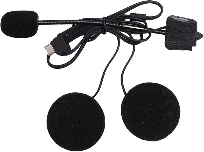 Auricular para casco de moto Yoidesu con luz ambiental miniatura 8