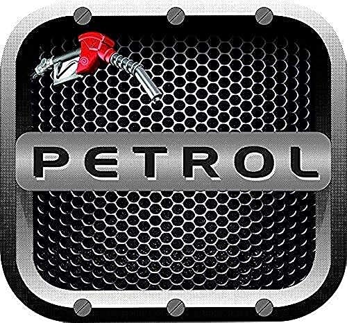 QUADA Reflective Petrol Inside Car Self-Adhesive Decal/Sticker For Universal For All Car Models (Petrol Tank Square)