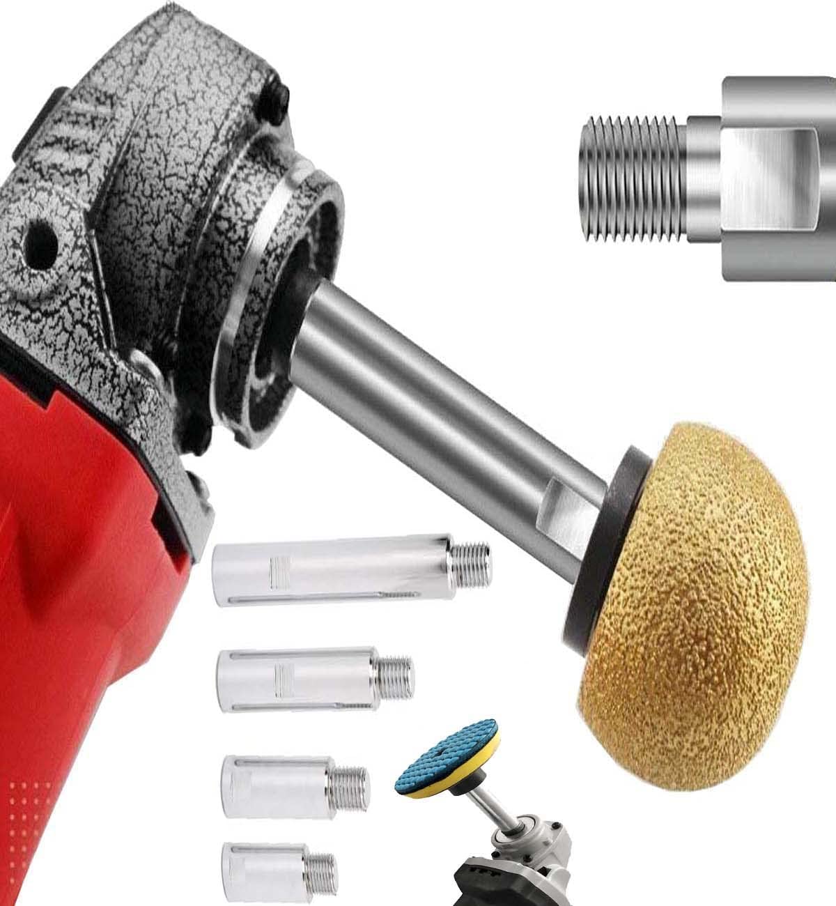DIY Crafts 1x, 3"inch Extension Shaft-Silver, M14 Extension Shaft Rod Rotary for Washer Polisher,Car Polisher,Polishing Pads,Backing Plate, Sucker, Angle Grind (1x, 3"inch Extension Shaft-Silver) (B0BJBT48F1) Amazon Price History, Amazon Price Tracker