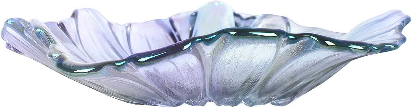 Crystal Glass Fluorescence Candy Tray, Muti-Color
