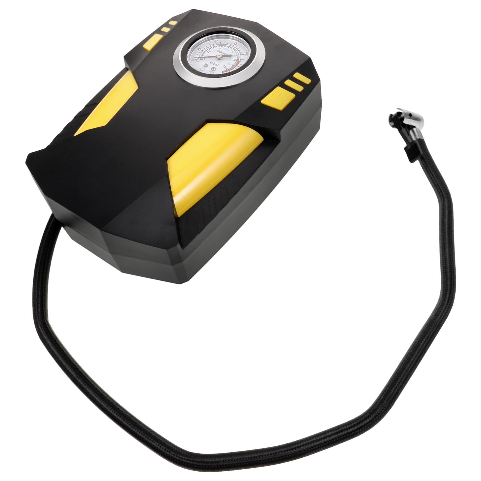 Kichvoe Compressore Portatile Auto Display Digitale Intelligente, Pompa per Pneumatici in ABS, Gonfiaggio Regolabile per Biciclette e Veicoli, Adatto Una Vasta Gamma di Veicoli