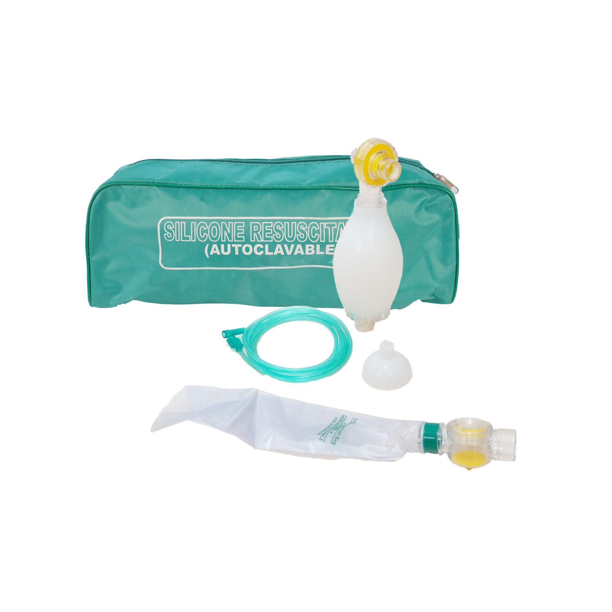 OTICA Ambu Bag Kit with Mask Autoclavable at 134°C Essential Respiratory Emergency Gear, (Child 500 ML)