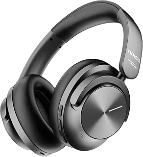 Noise Master Buds Max, Sound by Bose Wireless Over-Ear Headphones, Adaptive ANC, LHDC 5.0, Immersive Spatial Audio,Upto 60H Playtime, Fast Pairing, Wear Detection(Onyx)