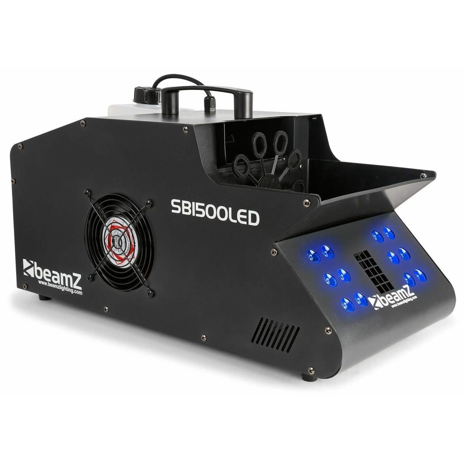 BeamZ SB1500LED Nero 1.35L macchina per bolle