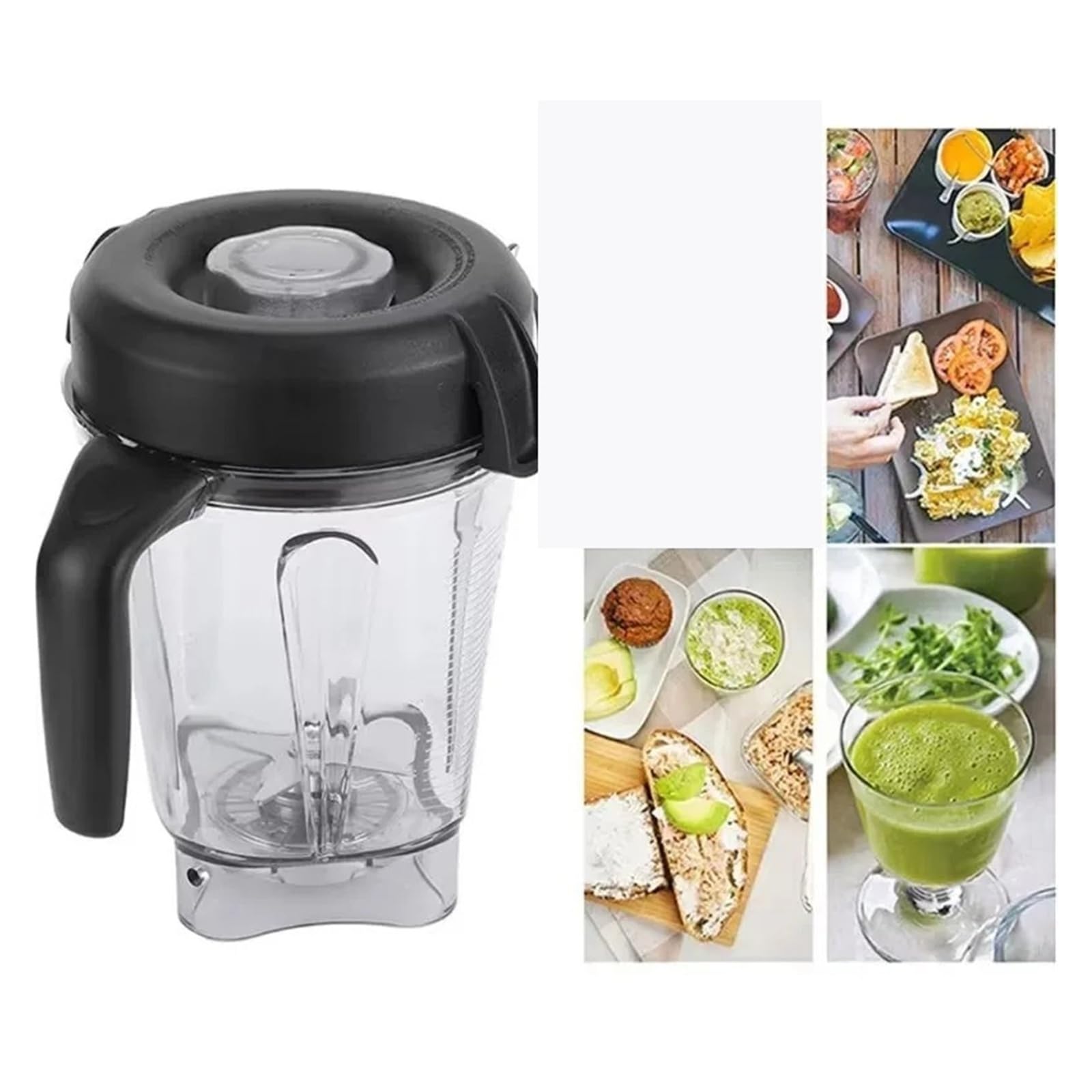 Mixer Pitcher Container Cup,Compatibile Con Vitamix 750