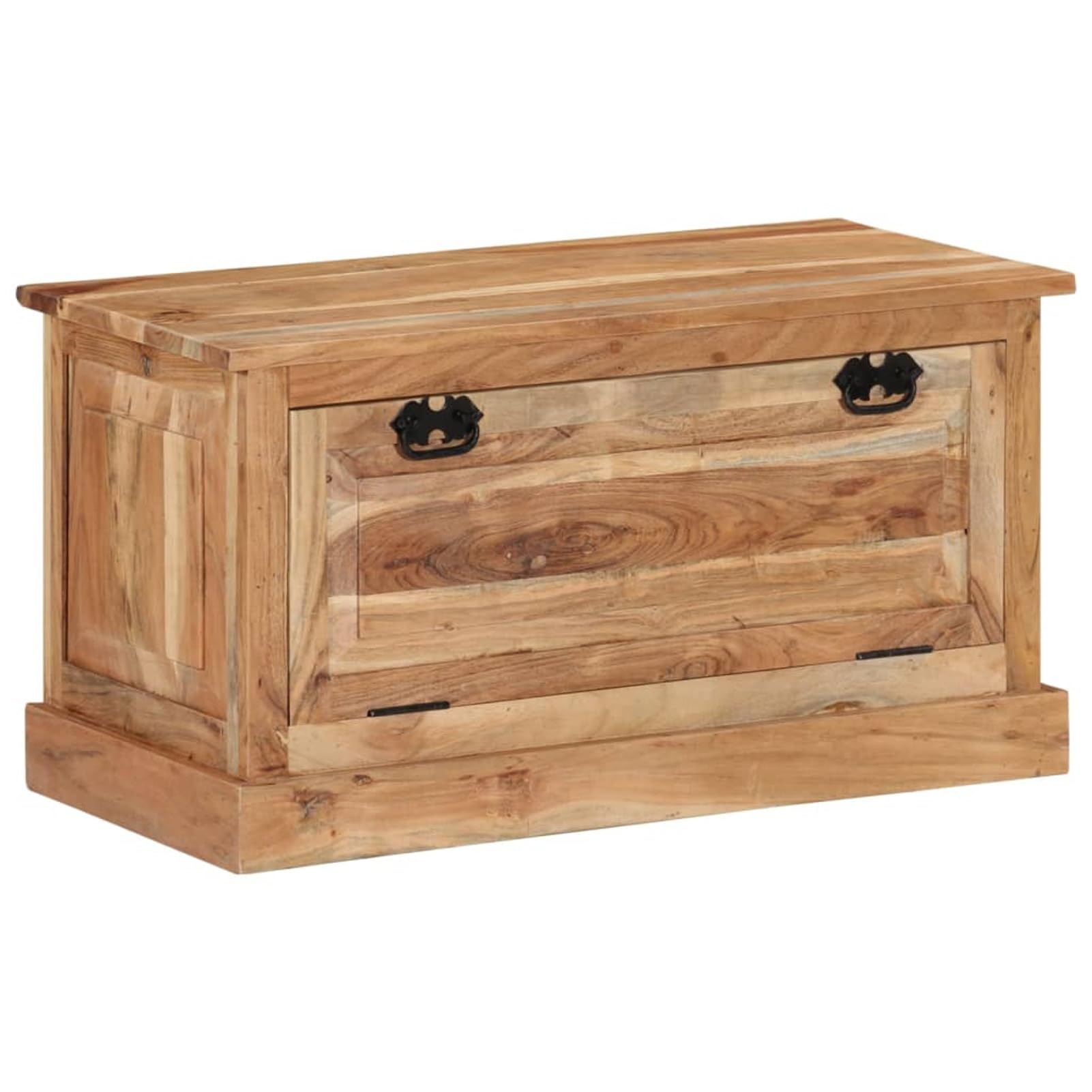 Banc de rangement de chaussures Brokky en bois massif pour creer un foyer accueillant