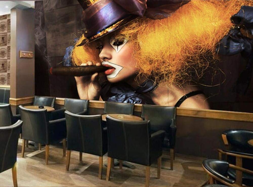 Papier peint 3D personnalisé grande fresque murale pour KTV et bar moderne 250x175 cm