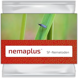 e-nema Nematoden gegen Trauermücken | 3 Mio. für 6 m² oder bis zu 30 Pflanzen | nemaplus
