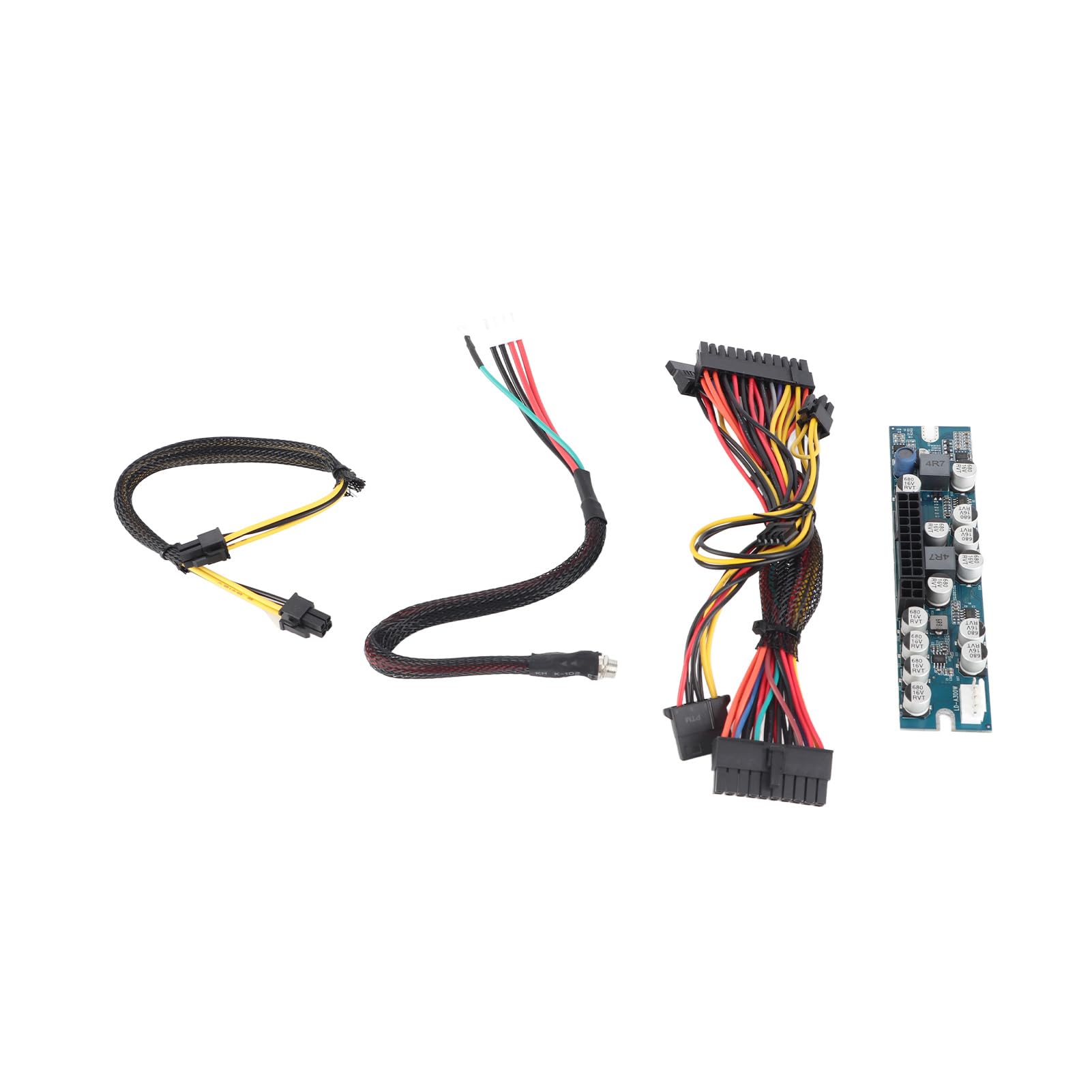 Modulo di Alimentazione da 300 W Ad Alte Prestazioni per PC, Uscita 12 V con Protezione Completa, Adatto per Case Mini-ITX e 1U, Include Cavi Essenziali